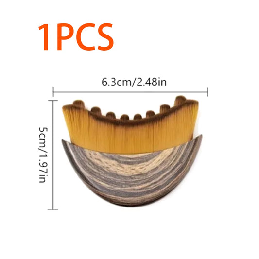 Lymphatic Drainage Face Brush Gua Sha Tool Set Facial Massage Kit Jawline Lifting Relaxation Contour Face Brush with Storage Bag